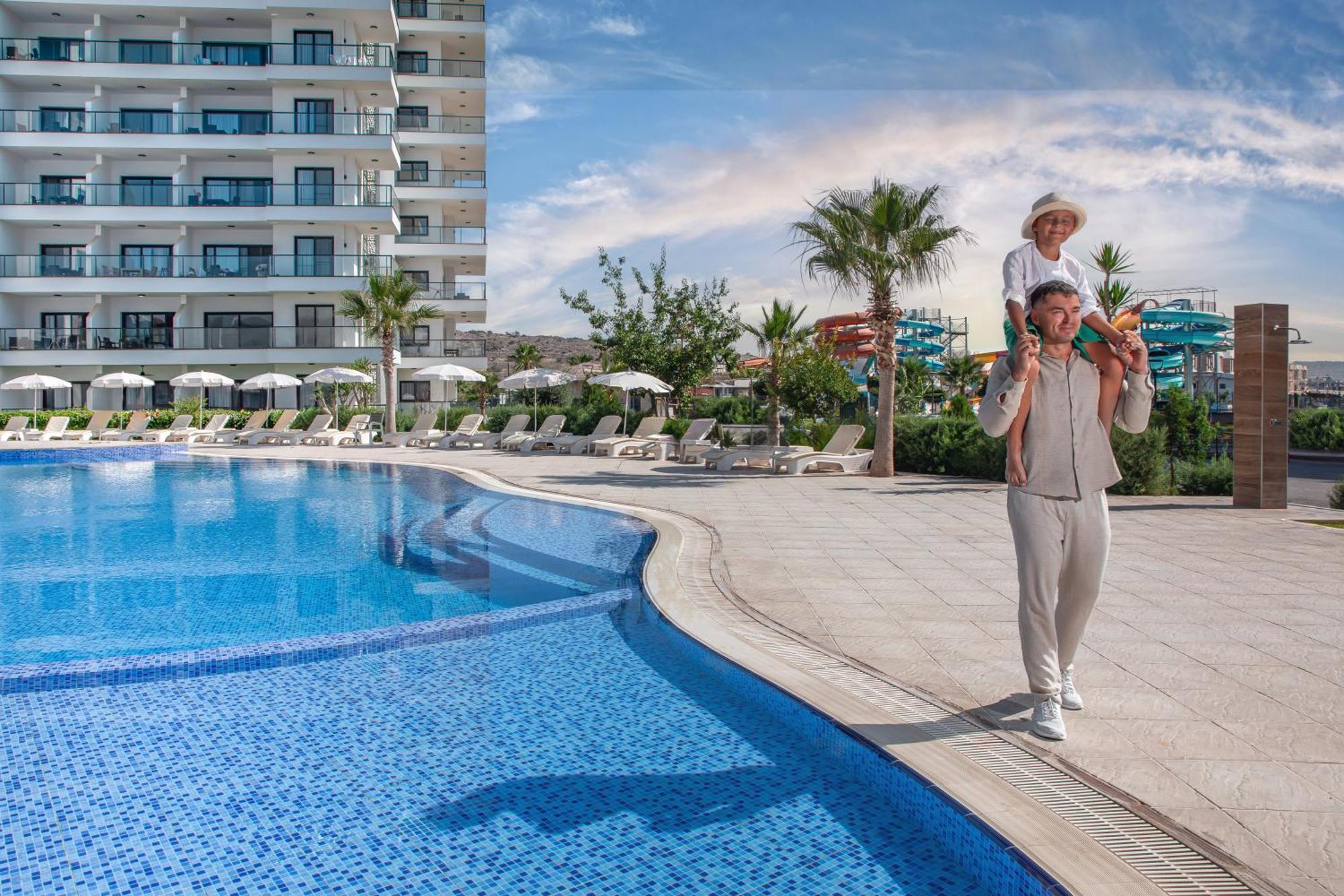 Caesar Blue Seaside Luxury Apartments Gastria Экстерьер фото